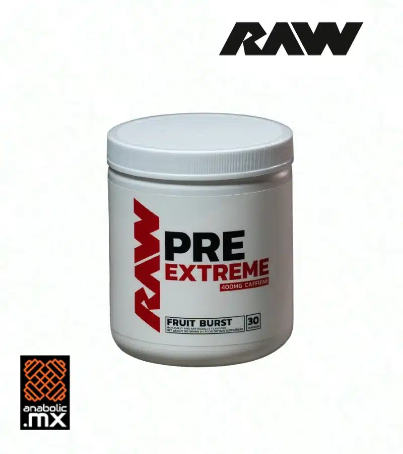 Raw Nutrition Pre Extreme 30 serv fruit burst