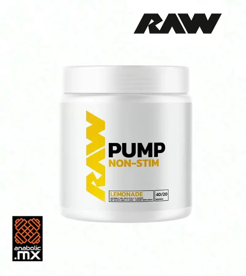 Raw Nutrition Pump Non Stim 40 serv lemonade
