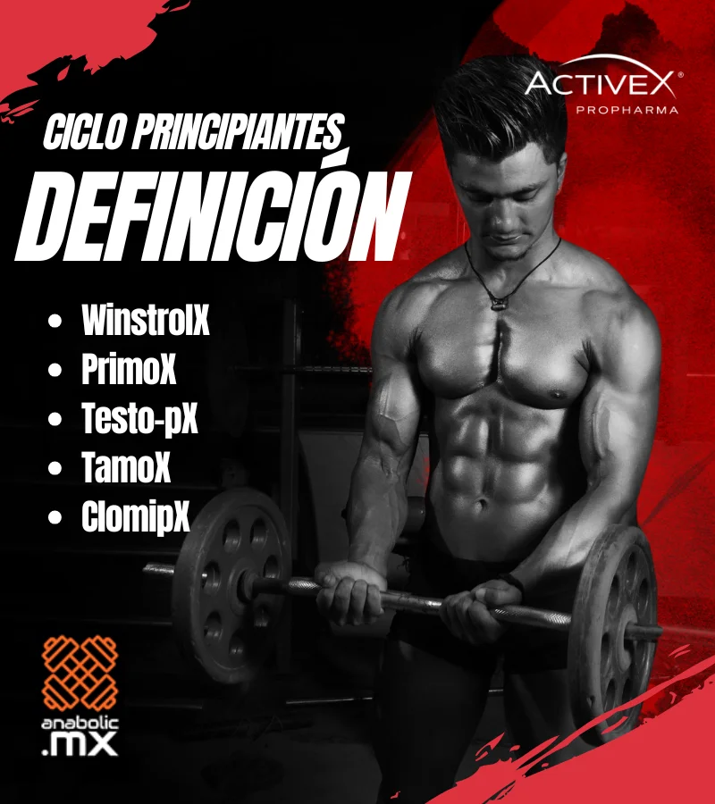 Ciclo Principiantes Definición ActiveX – Stanozolol, Methenolone Enanthate y Testosterona Propionato para definición muscular