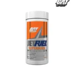 Envase de JetFuel SuperBurn 120 Caps by GAT Sport, suplemento termogénico y quemador de grasa para aumentar la energía y mejorar el enfoque mental.
