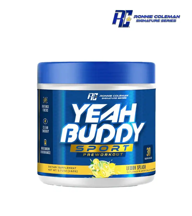 Yeah Buddy Sport de Ronnie Coleman, sabor Lemon Splash