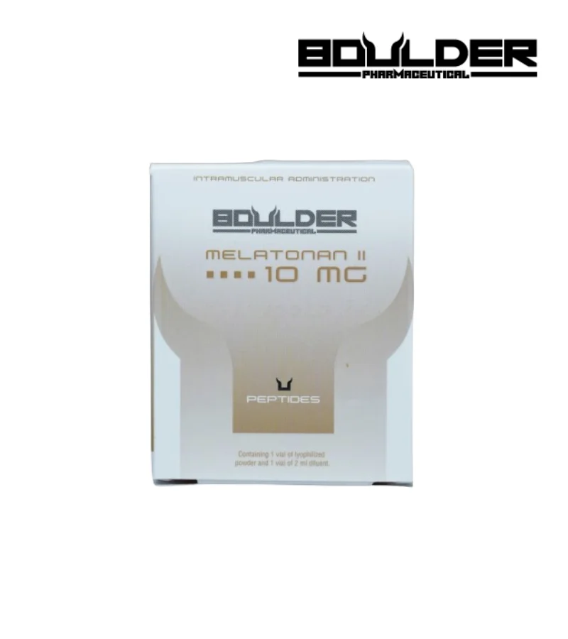 MELATONAN II 10 MG Péptido Boulder Pharmaceutical – Bronceado profundo y estimulante de libido MT-2.