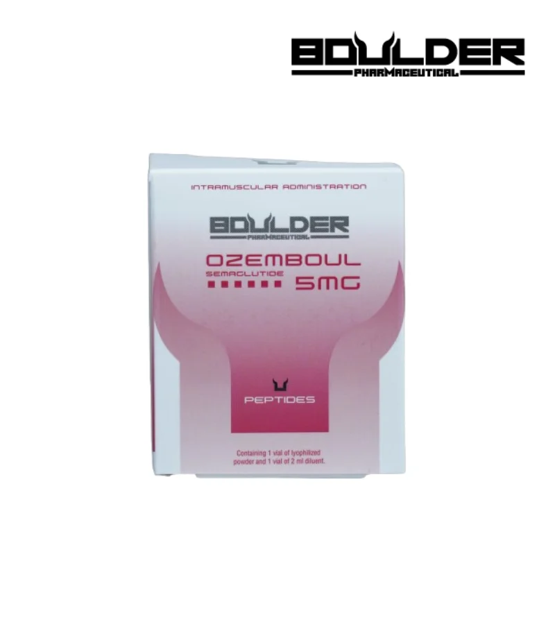 OZEMBOUL SEMAGLUTIDE 5 MG Boulder Pharmaceutical – Mimético GLP-1, pérdida de peso, supresor de apetito y control de glucosa.