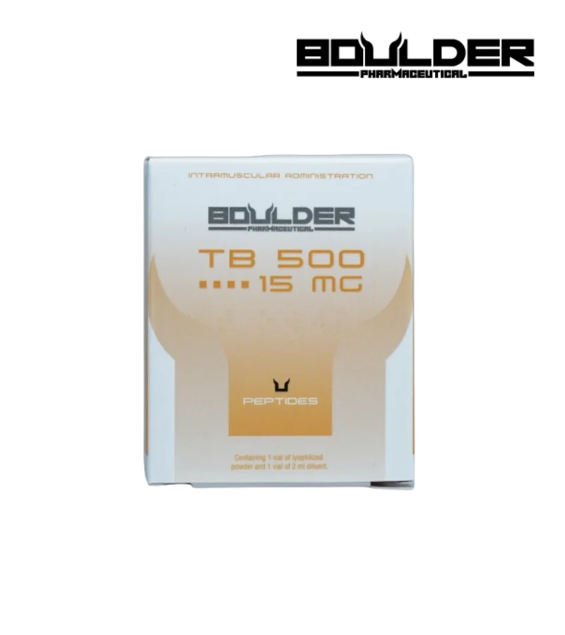 TB 500 15 MG Péptido Boulder Pharmaceutical – Reparación articular, tendones, antiinflamatorio y BPC-157 sinergia.