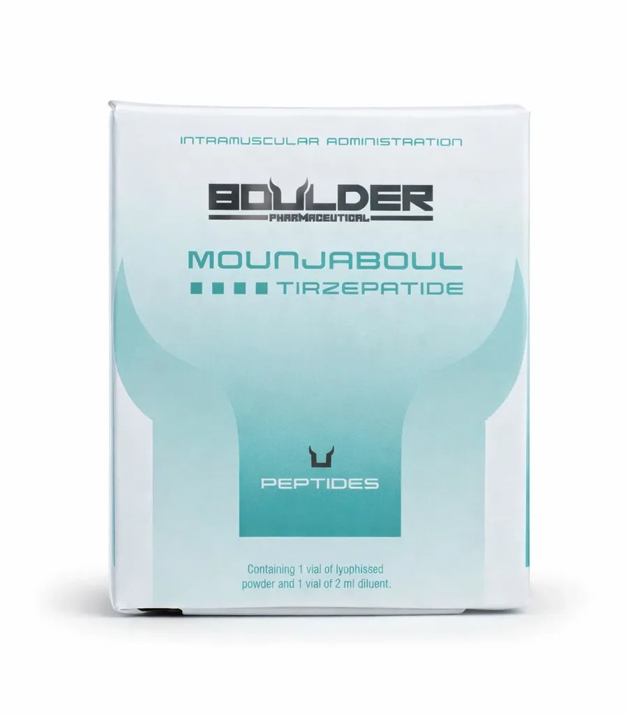 MOUNJABOUL Tirzepatide Boulder Pharmaceutical – agonista GLP-1 GIP para pérdida de grasa y control del apetito