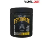 Insane Labz Psychopath 30 porciones pre entrenamiento sabor Blue Raspberry en polvo