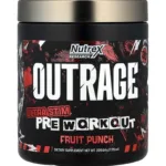 Nutrex Research Outrage Ultra Stim Pre Workout sabor Fruit Punch en presentación de 30 servicios