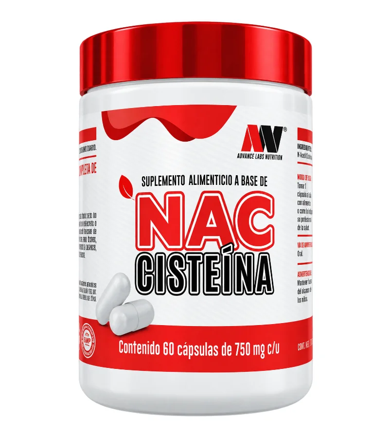 NAC Cisteína Advance Labs Nutrition 750 mg
