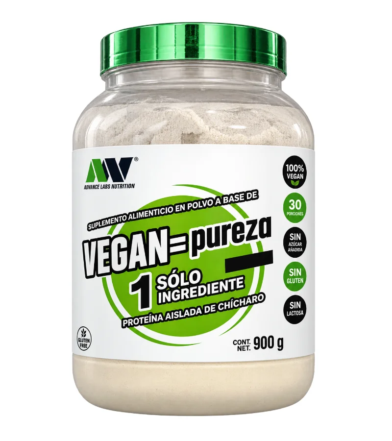 Vegan Pureza Advance Labs Nutrition 900 g