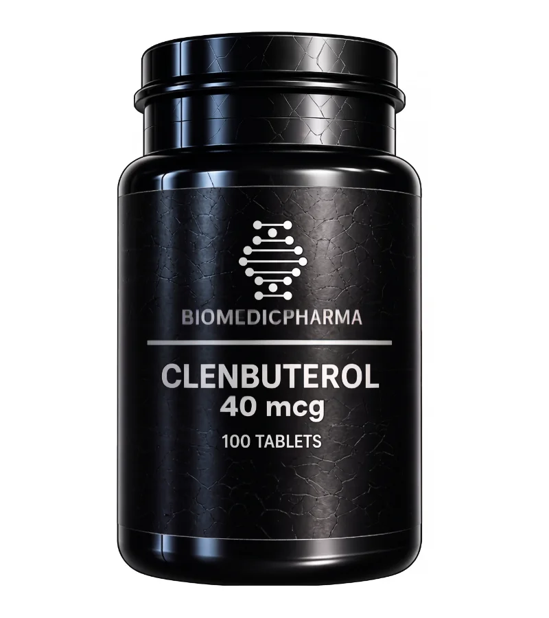 Clenbuterol 40 mcg BIOMEDICPHARMA: Potencia la Quema de Grasa