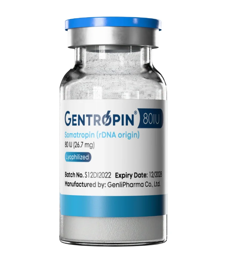 Gentropin Somatropina 80 IU Genli Pharma